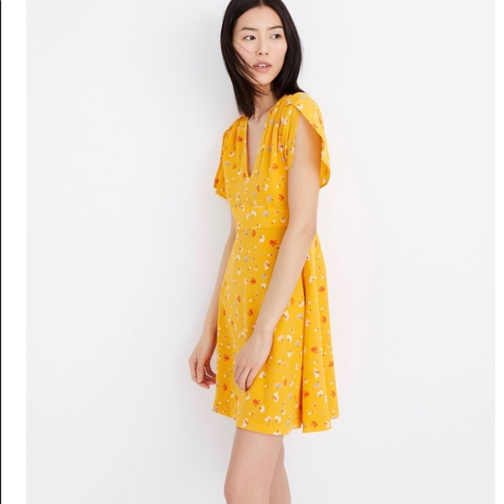 Madewell silk dress